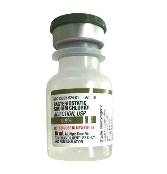 Bacteriostatic Sodium Chlorid  Water 10ml